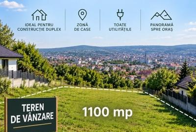 Teren Construcții intravilan de 1100 mp, în Dâmbul Rotund