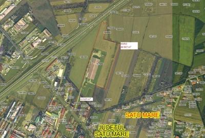 Teren Construcții intravilan de 51474 mp, în Nord-Vest - 7