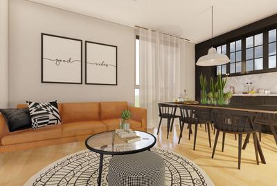 Apartament cu 2 camere decomandat, mobilat în UTA - 4