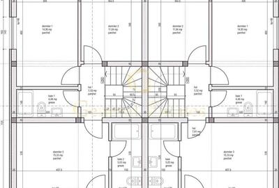 Duplex cu 4 camere cu Teren 220 Mp în Tărlungeni - 3