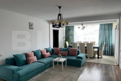 Apartament cu 3 camere semidecomandat, mobilat în Lipovei