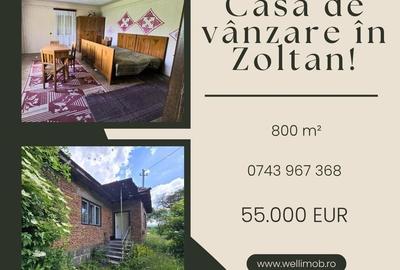 Casă cu 2 camere cu Teren 800 Mp în Ghidfalău - 1