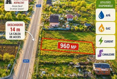 Teren de 960 mp, în Central