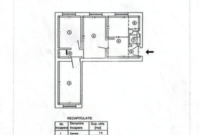 Apartament cu 3 camere în Ferentari