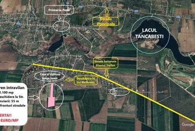 Teren Construcții intravilan de 31100 mp, în Periș - 1