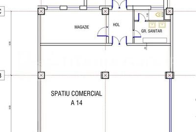Spațiu comercial, de 140 mp, în Tractorul