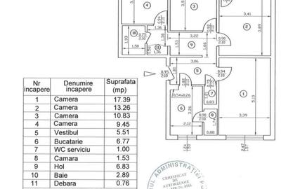Apartament cu 4 camere decomandat în Militari - 1