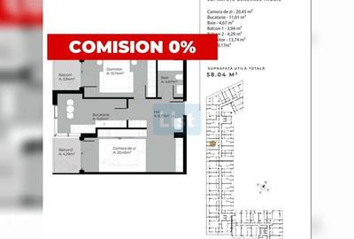 Apartament cu 2 camere în Sopor