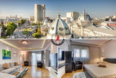 Apartament cu 4 camere semidecomandat, mobilat în Universitate