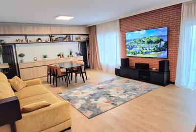 Apartament cu 4 camere decomandat, mobilat în Barbu Văcărescu