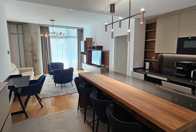 Apartament cu 2 camere semidecomandat, mobilat în Floreasca
