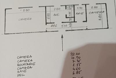 Apartament cu 2 camere decomandat, mobilat în Mănăștur - 9