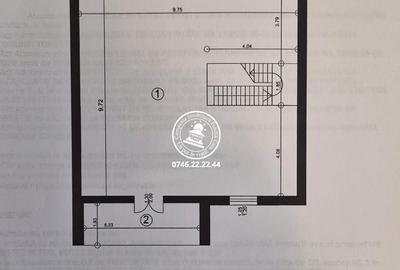 Casă cu 3 camere decomandat cu Teren 96.900001525879 Mp în Tomești