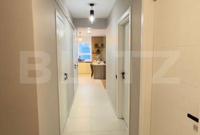 Apartament cu 3 camere decomandat, mobilat în Tractorul - 7