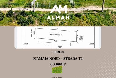 Teren de 455 mp, în Nord