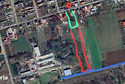 Teren de 4000 mp, în Fierbinți-Târg - 1