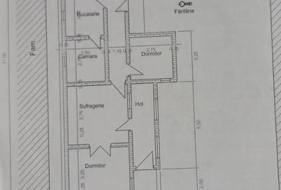 Casă cu Teren 435 Mp în Andronache
