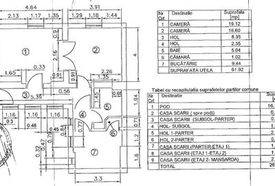 Apartament cu 2 camere decomandat în Dorobanți