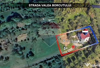 Casă cu 3 camere cu Teren 1594 Mp în Valea Borcutului