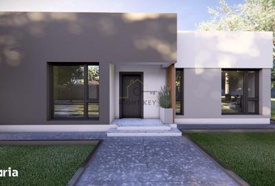 Casă cu 4 camere cu Teren 500 Mp în Domnești