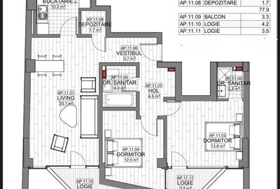 Apartament cu 3 camere decomandat în Obor - 3