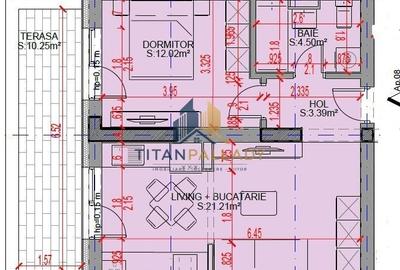 Apartament cu 2 camere decomandat în Theodor Pallady