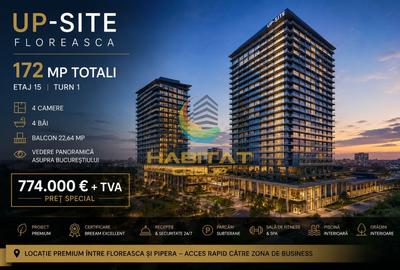 Apartament cu 4 camere decomandat în Floreasca