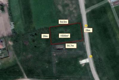 Teren de 1500 mp, în Uliuc - 2