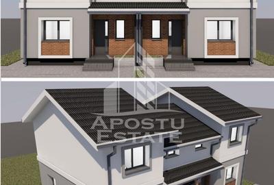 Duplex cu 4 camere cu Canalizare în Moșnița Veche - 1