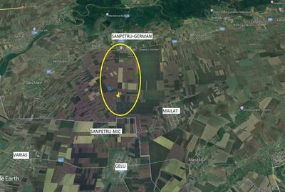 Teren de 357800 mp, în Sânpetru German - 5