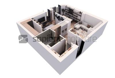 Apartament cu 2 camere în Orașul Nou - 9