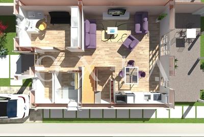 Duplex cu 5 camere cu Canalizare în Remetea Mare - 16
