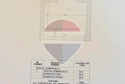 Spațiu comercial, de 34 mp, în Central