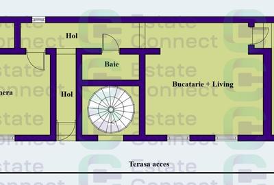 Apartament cu 3 camere decomandat în Ultracentral