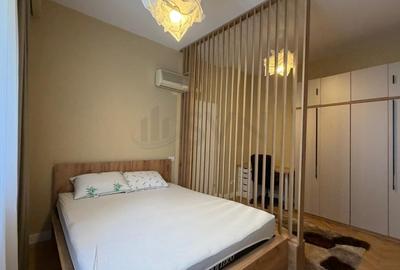 Apartament cu 2 camere semidecomandat, mobilat în Dorobanți