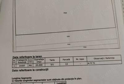Teren de 25000 mp, în Viziru - 1