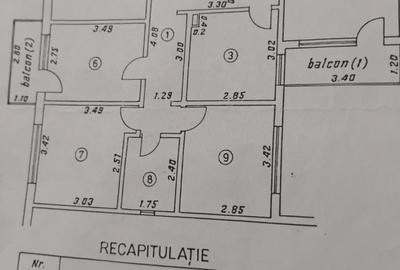 Apartament cu 4 camere în Nicolae Bălcescu