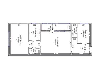 Apartament cu 2 camere semidecomandat în Gheorghe Lazăr