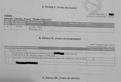 Teren de 9177 mp, în Ceretu