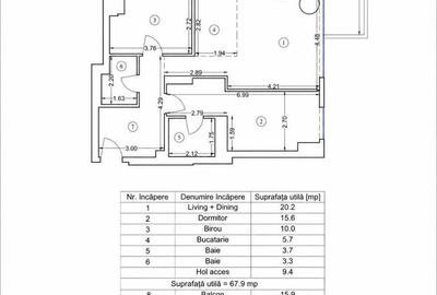 Apartament cu 4 camere în Floreasca - 3