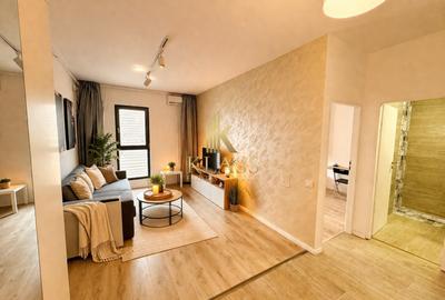 Apartament cu 2 camere semidecomandat, mobilat în Lujerului