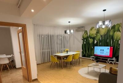 Apartament cu 3 camere decomandat, mobilat în Nord