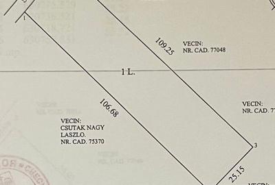 Teren de 2700 mp, în Exterior Vest