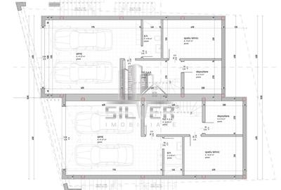 Duplex cu 4 camere cu Teren 291 Mp în Florești - 3