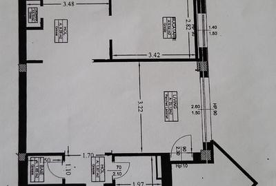 Apartament cu 3 camere semidecomandat, mobilat în Andrei Mureșanu - 2