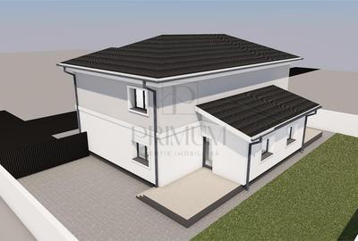 Duplex cu 4 camere cu Canalizare în Moșnița Veche - 1