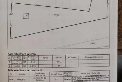 Casă cu Teren 2811 Mp în Probota - 1