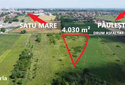 Teren de 4030 mp, în Păulești - 2