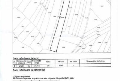 Teren de 14266 mp, în Beceni - 1