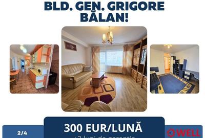 Apartament cu 3 camere decomandat în Central